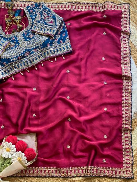 Vastrangan peacock surat wholesale market saree